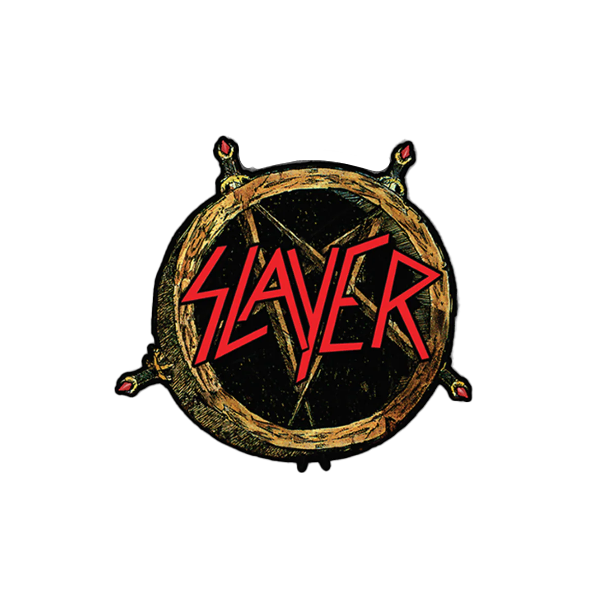 Torn Asunder Hell Awaits Decal - Slayer